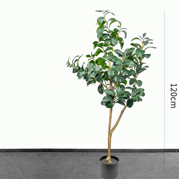 120cm Artificial Bean Tree,5 Leaves Bean Tree