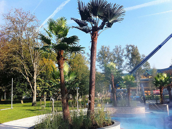 Spa Artificial Palm Tree